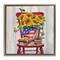 Stupell Industries Patriot Porch Still Life Floater Framed Art